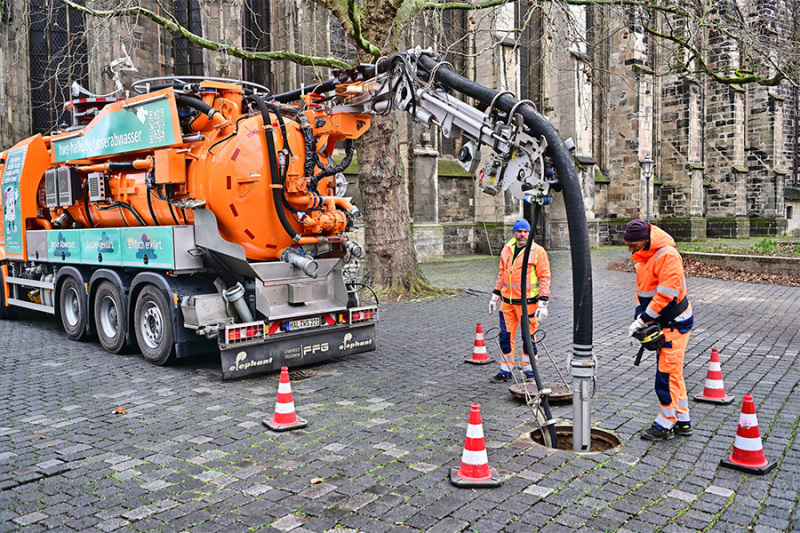 Hochdruck-Spülfahrzeug 