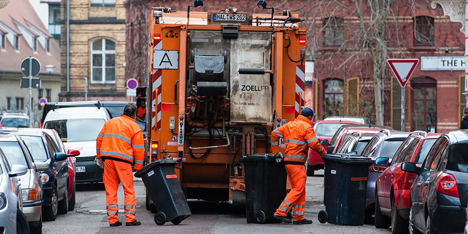 Abfallentsorgung der Halleschen Wasser und Stadtwirtschaft GmbH