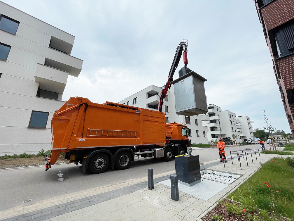 Unterfluranlage im Stadtgebiet