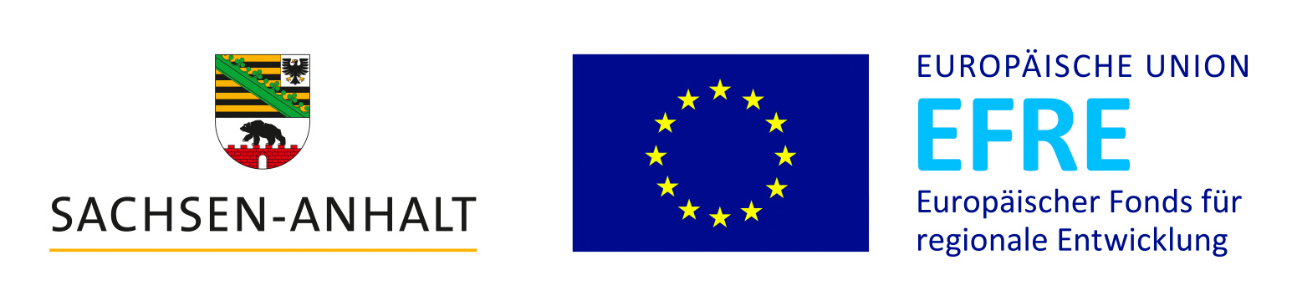 Logo Sachsen Anhalt und EFRE.