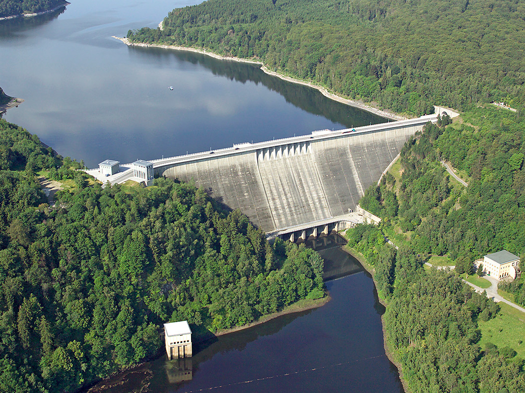 Unser Trinkwasser. Rappbodetalsperre.