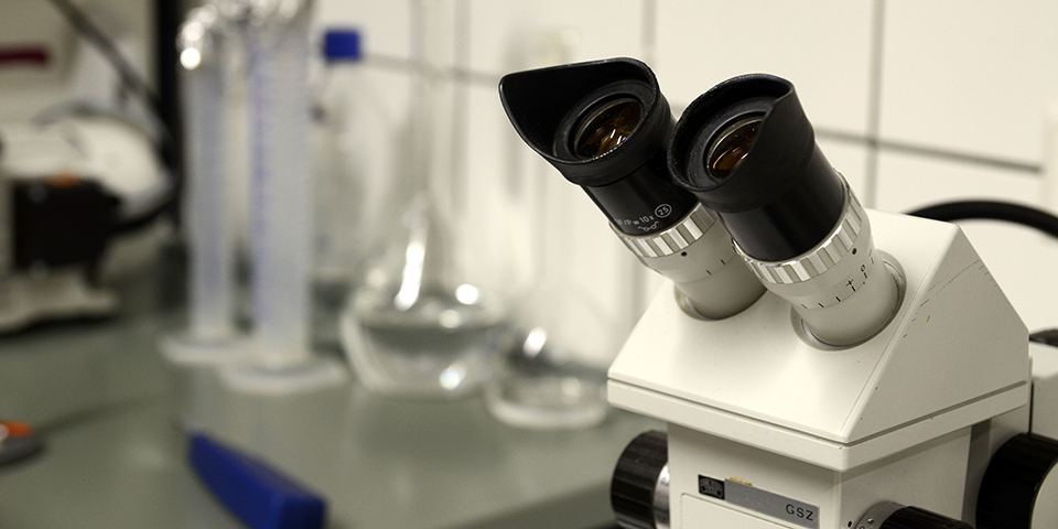 Mikroskop.